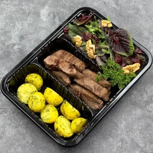 راسته گریل با سبزیجات