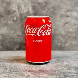 نوشابه قوطی کوکاکولا کلاسیک