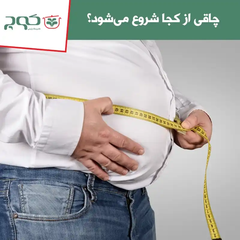 چاقی از کجا شروع می‌شود